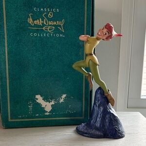 Walt Disney Classics Collection Peter Pan Figurine “nobody calls pan a coward”